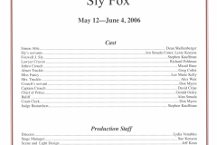 Sly Fox May 2006