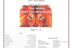 The Lion the Witch and the Wardrobe June 2016