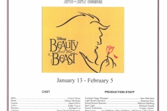 Beauty and the Beast Jan 2017